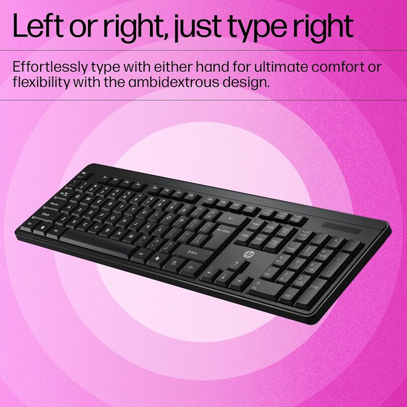 HP Keyboard USB K160