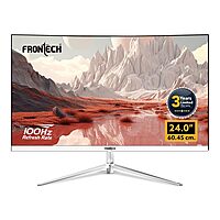 Frontech MON-0086 – 27" flat borderless monitor with crisp Full HD display, 68.58cm screen, and ultra-slim bezels for sharp visuals.