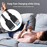 Live Tech LT-REACH USB Extension Cable – 1.5M Durable & Flexible Extension for USB Devices