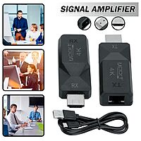 uPort HDMI Extender – 30 Meter Range: Transmit HDMI signals up to 30 meters over a single CAT6 cable. Supports 1080p resolution, plug-and-play setup, ideal for home theater and presentations.