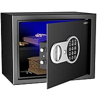 Lifelong LLHSL08 22Litres Home Safe Electronic Locker with LED Light  Digital Security Safe for Home & Office