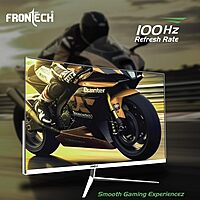 Frontech MON-0086 – 27" flat borderless monitor with crisp Full HD display, 68.58cm screen, and ultra-slim bezels for sharp visuals.