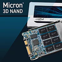 Open Box Crucial MX500 500GB SATA 6.0Gb/s 2.5-inch 7mm Internal SSD (CT500MX500SSD1)