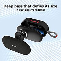 Philips TAS1400BK Portable Speaker (Black)