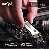 Frontech NVMe SSD – Ultra-fast solid-state drive with high-speed PCIe interface for rapid boot times and seamless multitasking.