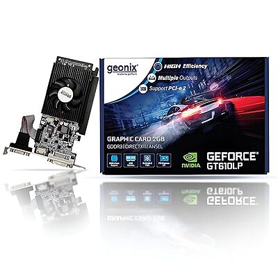 GEONIX Geforce GT-610LP Memory Graphics Card 3 Years Warranty (GXGCD32GB)