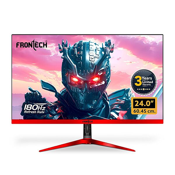 Frontech MON-0075 – 24" flat LED monitor with Full HD resolution, vibrant colors, and slim bezel for work, gaming, or entertainment.