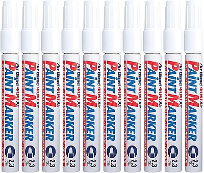 Artline 400XF White Paint Marker (Pack of 10)