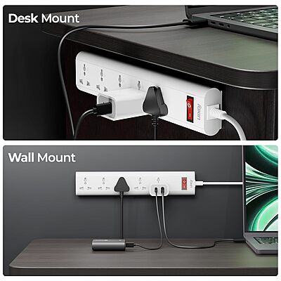 SURGE PROTECTOR FOXIN 5 SKT 2MTR (FSP-510) SURGE PROTECTOR FOXIN 5 SKT 2MTR (FSP-510)