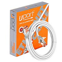 Uport 5M Ethernet Cable CAT6 features durable steel ends, ensuring high-speed data transfer. Perfect for gaming, streaming, and reliable networking.