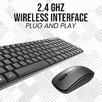Coconut Neon Wireless Keyboard & Mouse Combo (WKM16, Vibrant Colors, Ergonomic Design, Comfortable Typing Experience, 1 Year Warranty)