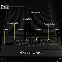 Zebronics Helius Pro RGB Mid-Tower Gaming Case
