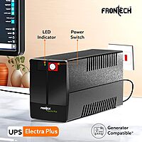 Frontech FT-2569 – FORCE series UPS delivering stable 600VA backup, perfect for PCs, routers, and essential electronics.