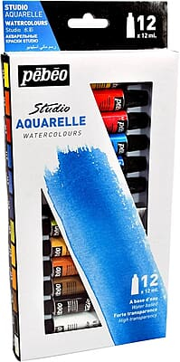 PEBEO STUDIO FINE WATER COL SET 12x12ml