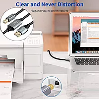 Uport 10M USB 2.0 Active Printer Cable – Premium quality, ensures reliable data transfer for printers. Ideal for long distances, supports high-speed connections. Durable and flexible design.