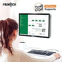 Frontech MON-0061 – 18.5" flat screen monitor with bright visuals, slim profile, and dependable performance for basic computing tasks.