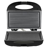 Faber 750W Sandwich Grill Toaster Grill, Toast & Heat 2 Slice Slots