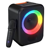 Portronics POR 2737 Apollo 30 30W Bluetooth Speaker – BT 5.4 | Dual Wireless Karaoke Mic | RGB |