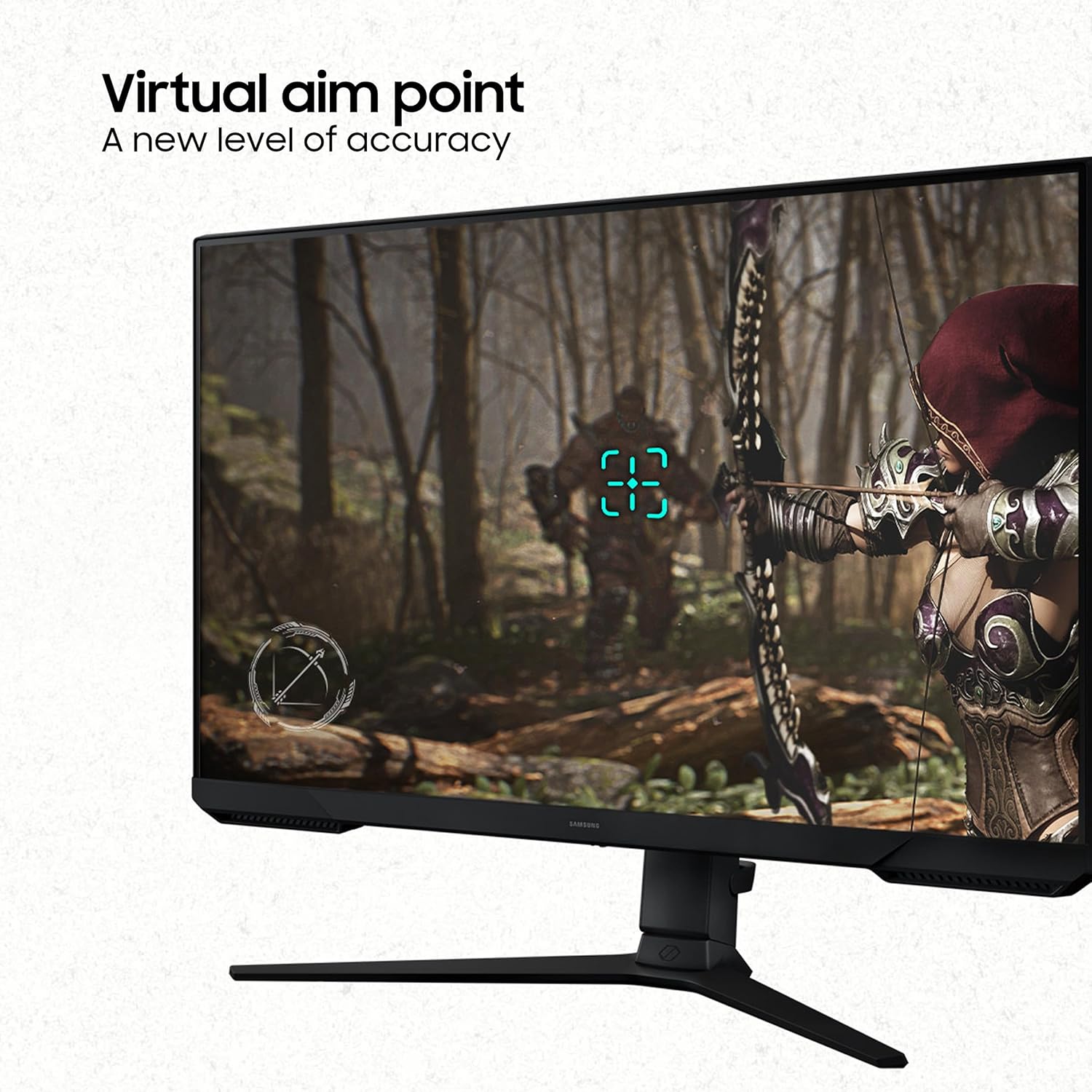 Open Box Samsung 27" (68.5cm) Odyssey G3 Gaming Monitor |FHD 1920 X 1080|180Hz|1ms(MPRT)|AMD HDMI|DP Cable|16.7 Million Colors |Height-Tilt-Pivot Adjustable Stand LS27DG300EWXXL