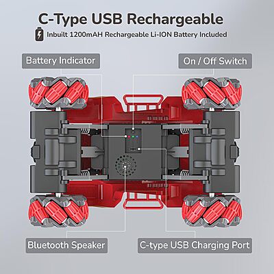 Mirana Drifter Watch Remote Universal Pack | Gesture Control RC Toy