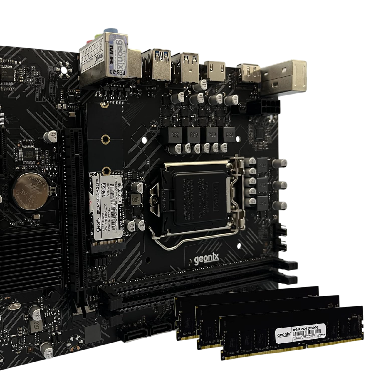 Geonix Desktop RAM, 8GB DDR4 2666MHz, 8 IC, 8GBDR4-8IC