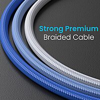 POR 3013 HUE X C-Lightning – 20W USB-C to Lightning Braided Cable 1M 06 Months