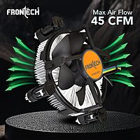 Frontech CPF-0002 – Efficient CPU fan with quiet operation, strong airflow, and durable build for reliable cooling performance.