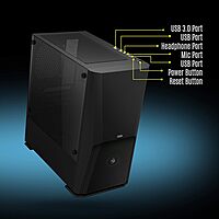 Odin RGB Case by Zebronics – Efficient Airflow & Style