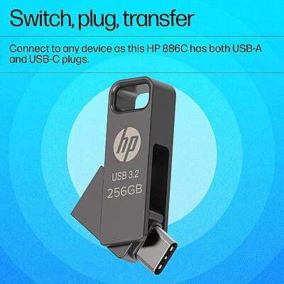 HP x5600c 128GB USB 3.2 Type C Pendrive HP x5600c 128GB USB 3.2 Type C Pendrive