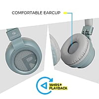 Zebronics-Bang over the ear headphones with Foldable Design and Bluetooth v5.0 headphones, Providing up to 20h* Playback