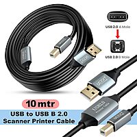 Uport 10M USB 2.0 Active Printer Cable – Premium quality, ensures reliable data transfer for printers. Ideal for long distances, supports high-speed connections. Durable and flexible design.