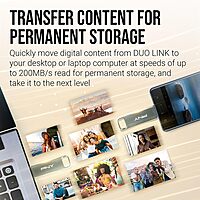 PNY Duo Link 64GB USB-C Dual Flash Drive
