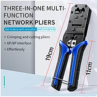 uPort Crimping Tool – Supports RJ45, RJ11, RJ12 Connectors for Easy Network and Phone Cable Assembly. Durable, Ergonomic Design for Precision Crimping and Reliable Connections. Ideal for DIY Projects.