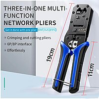 uPort Crimping Tool – Supports RJ45, RJ11, RJ12 Connectors for Easy Network and Phone Cable Assembly. Durable, Ergonomic Design for Precision Crimping and Reliable Connections. Ideal for DIY Projects.