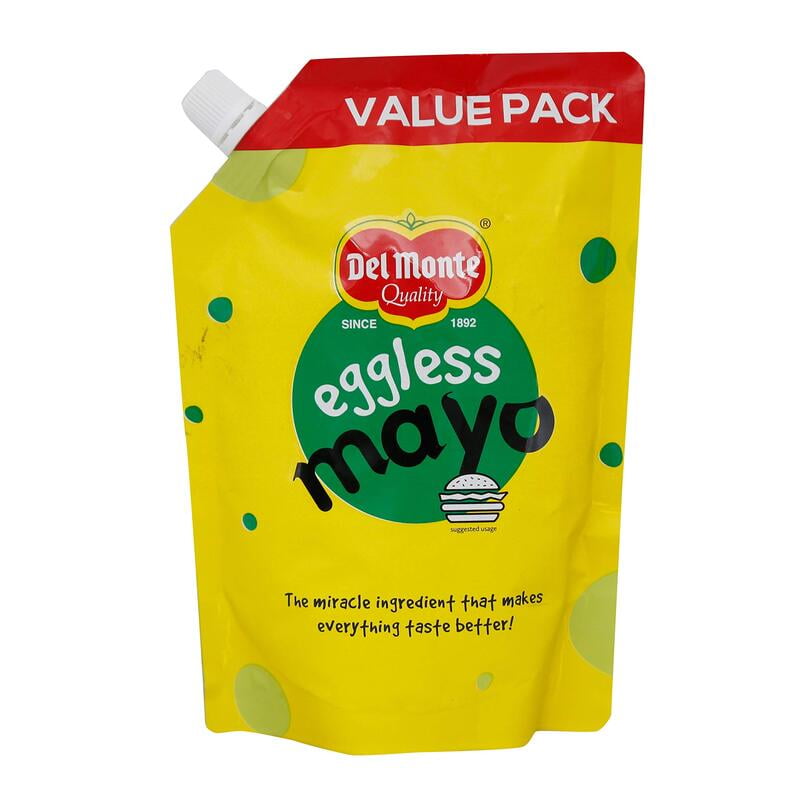 Del Monte Mayonnaise - Eggless Spout, 500 g