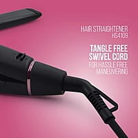 Havells HS4109 Floating Ceramic Plates Hair Straightener; with Advance PTC Heating Element
