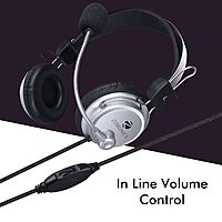 Zebronics ZEB-1001HMV Wired Headphones – Mic, Multicolor, featuring comfortable ear pads, adjustable headband, and high-quality sound. Perfect for music lovers and gamers alike!