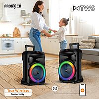Frontech Encore SW-0136 – 2.1 channel speaker with punchy bass, clear sound, perfect for music, movies, and everyday home entertainment.