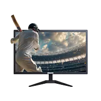 Geonix 19.5-Inch LED PC Monitor, 1600x900 Resolution, VGA & HDMI Inputs-GXTF-WVHDF195