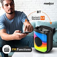 Frontech SW-0219 delivers powerful 2.1 channel sound with deep bass and crystal-clear highs—ideal for music, gaming, and movies.