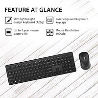 Asus CW101 Wireless Keyboard and Mouse Set