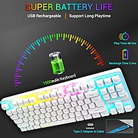 Ant Esports MK720 Pro V2 RGB (White)