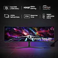 Samsung, 1.45m Gaming Monitor, Dual UHD, 240Hz, Odyssey Neo G9