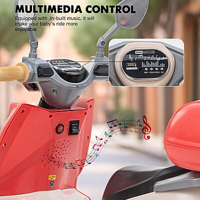 BIKE MB133 BASIC CREAM/RED