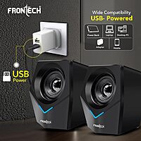 Frontech SPK-0011 delivers clear, powerful sound with a stylish design—perfect for desktops, laptops, and everyday entertainment.
