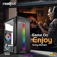 Frontech INFERNO FT-4346 Mid-Tower Gaming Case RGB