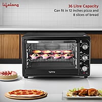 Lifelong Otg 36L - Oven Toaster Griller With Rotisserie For Kitchen- 1500W