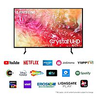 Samsung 125 cm (50 inches) 4K Ultra HD Smart LED TV UA50DU7660KLXL