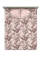 Emerald Silver Pink Elemental DDecor Bed Sheet