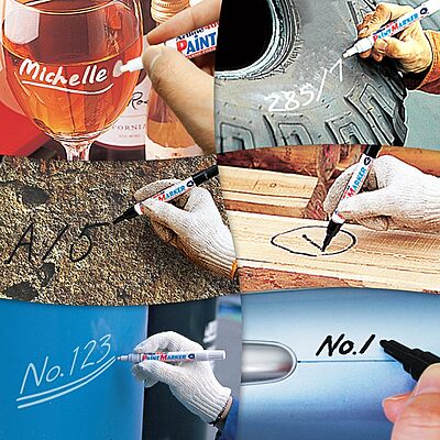 Artline 400XF Black Paint Marker (Pack of 10)